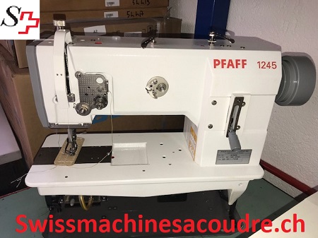 PFAFF 1245-6/01 CLPM N8 d'occasion blanche - Swiss Machines à Coudre